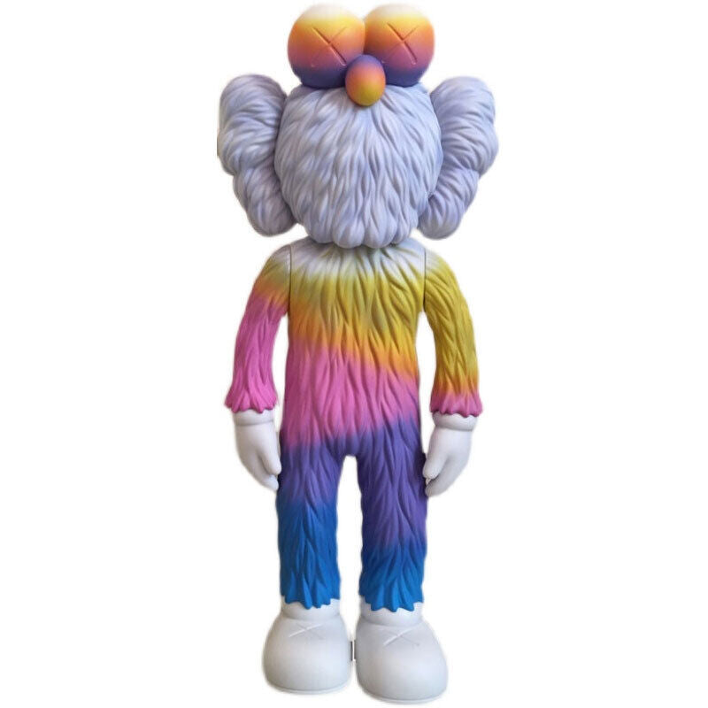 KAWS Figurine Collectible: Toy Handheld Ornament KAWS Covered Face Sesame Street