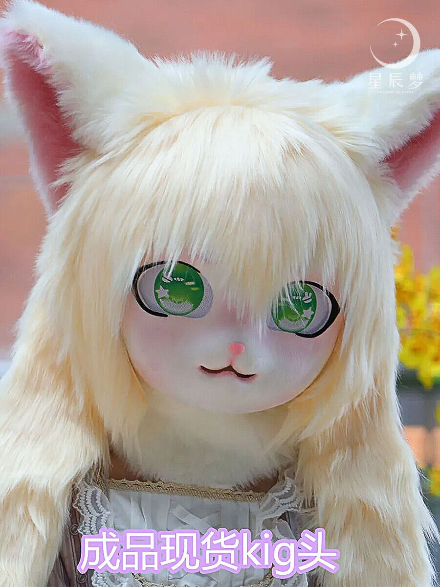 Furry Kigurumi Anime Cosplay Pre-Design Kigurumi Animal Headpiece Lolita Costume