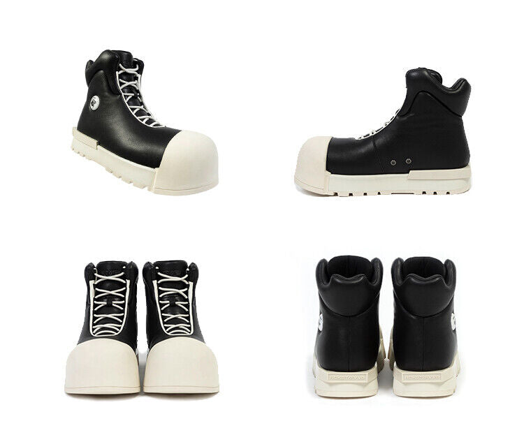 FVVO&ROCKSTA Limited Edition High-Top Thick Sole Boots: Elevated Soles Footwear