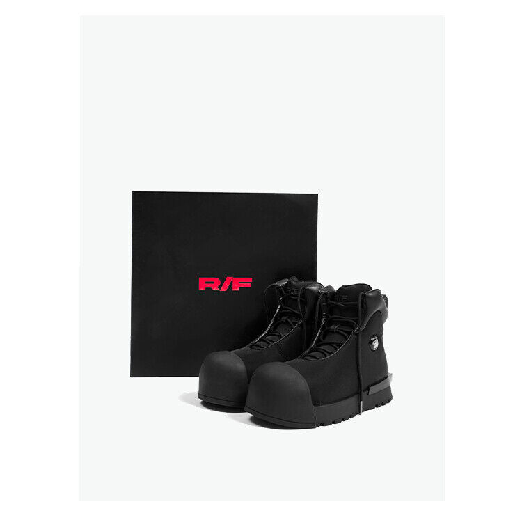 FVVO&ROCKSTA Limited Edition High-Top Thick Sole Boots: Elevated Soles Footwear