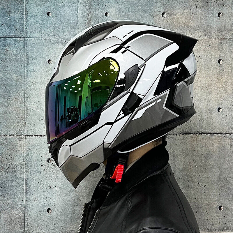 Gundam / 3C DOT Full Face Dual Visors Unisex /Bluetooth Motorcycle Helmet