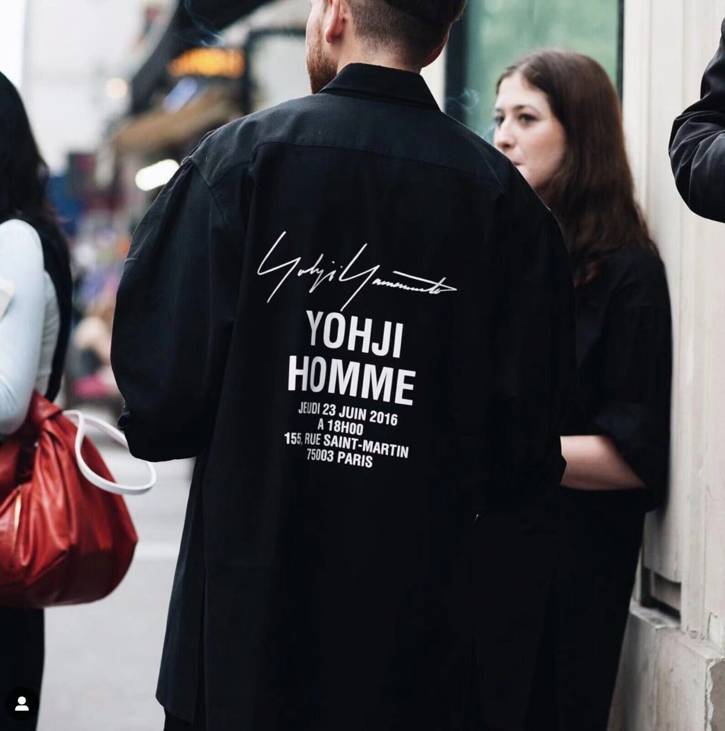 Self-Made Yohji Yamamoto Coat Trench Coat Shirt Paris Runway Limited Edition