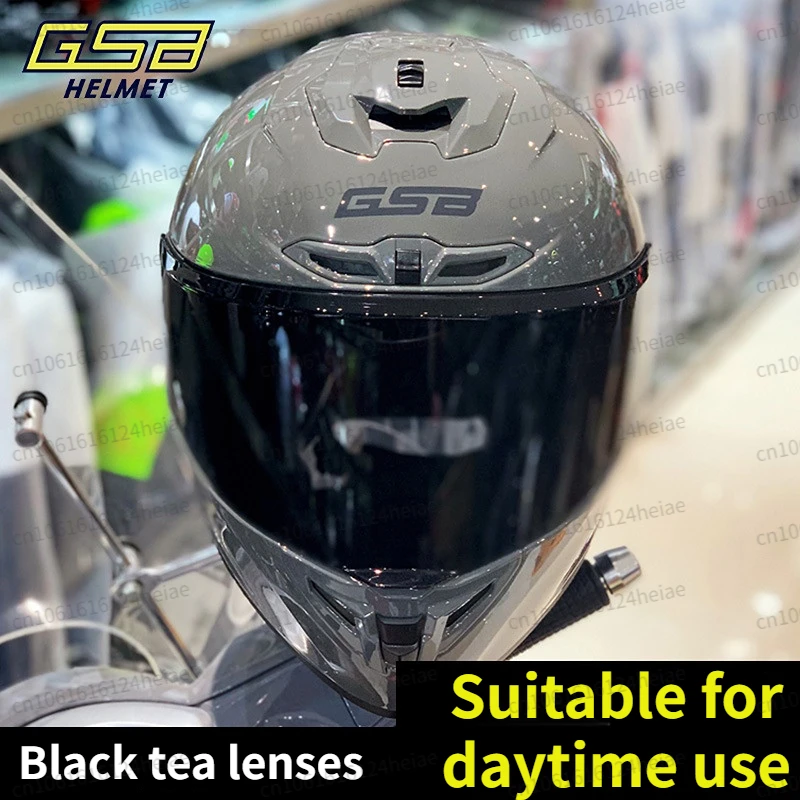 GSB Motorcycle Helmet: Full-Face Fully Covered Sun Protection Clearance Sale.