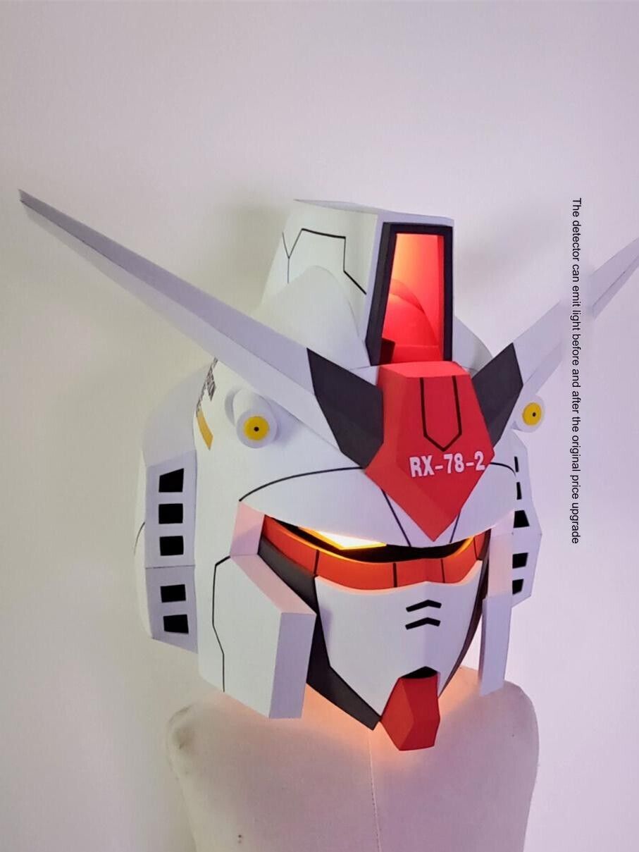 Mobile Suit Gundam Helmet Armor Wearable Glowing Sword Shield Cosplay Convention