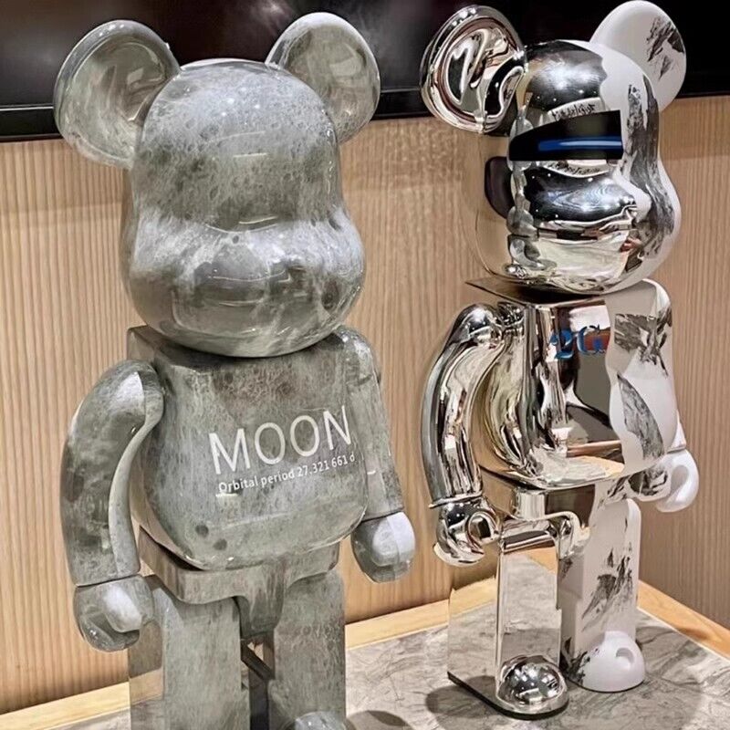 Bearbrick Violent Bear Plated Building Block Bear Figurine/LivingRoom Decor Gift