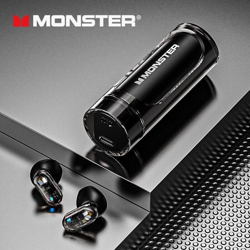 Monster/ Premium 2023 True Wireless Earbuds by Mosh Audio - High-Quality Sound