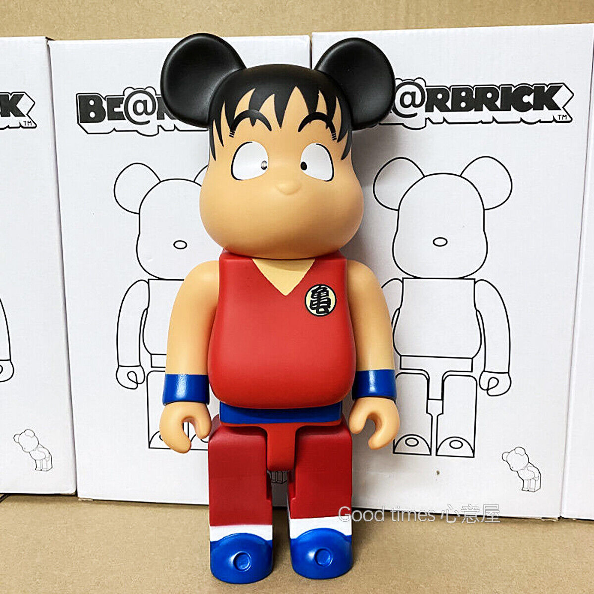 BE@RBRICK 400% Naruto Plated Building Block Violent Bear Collectible Figure Gift