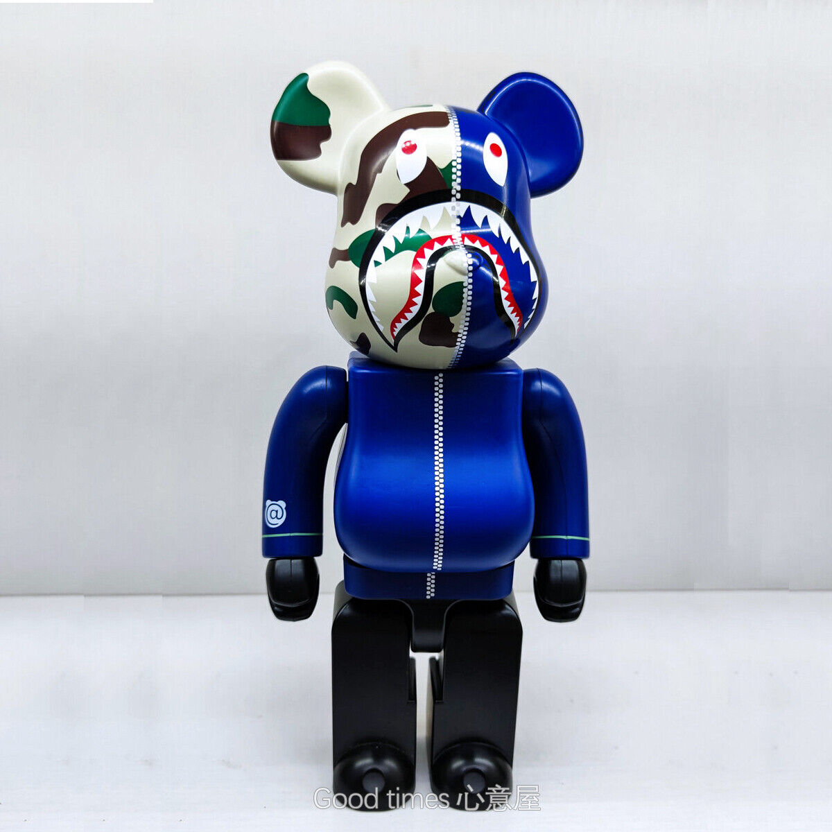 BE@RBRICK 400% KAWS Sesame Street Furry Building Block Violent Bear Figure Gift