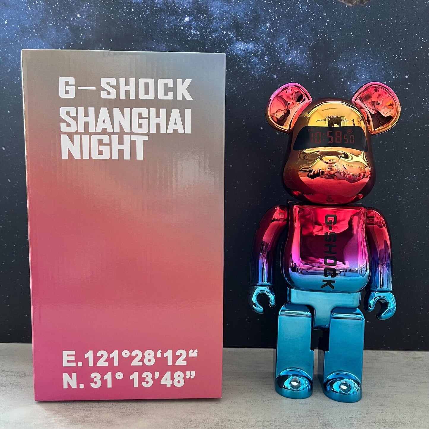 BE@RBRICK 400% Wolf X Goat Building Block Violent Bear Collectible Figure Gift