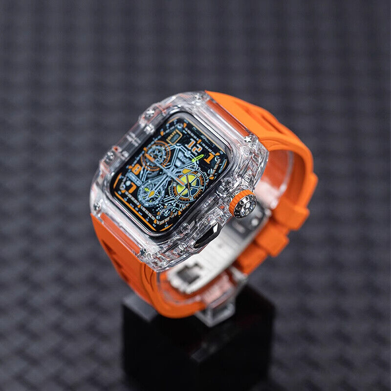 Richard Transparent Case for Apple Watch 8, Ultra-Thin Modification/Crystal Look