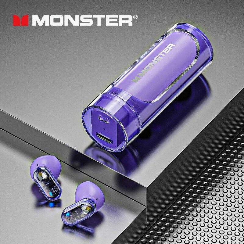 Monster/ Premium 2023 True Wireless Earbuds by Mosh Audio - High-Quality Sound