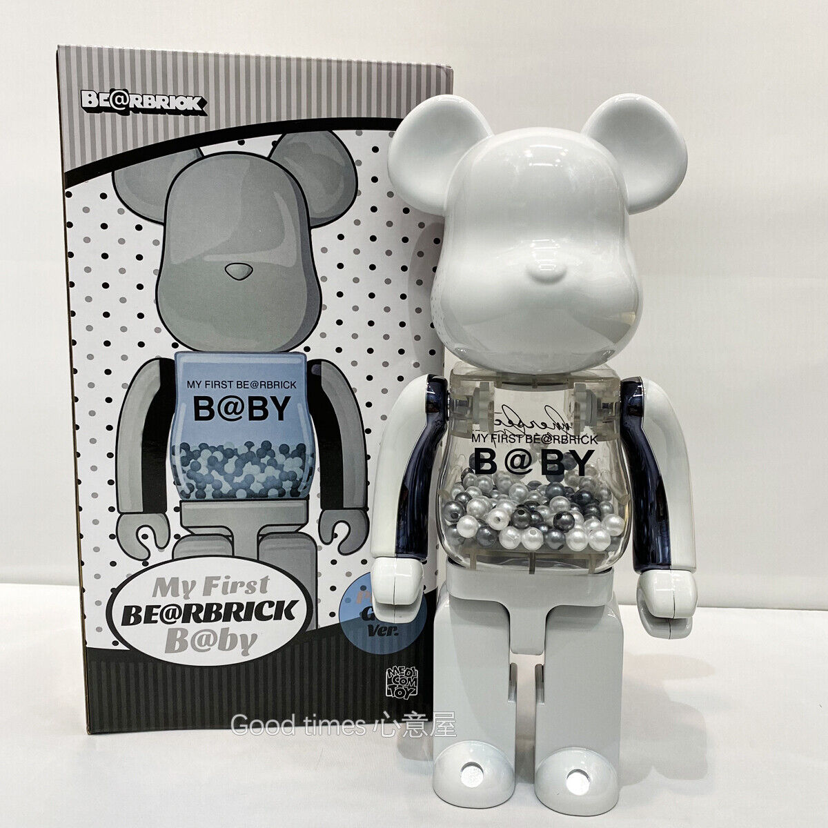 BE@RBRICK 400% Plated Building Block Violent Bear Venom Collectible Figure Gift