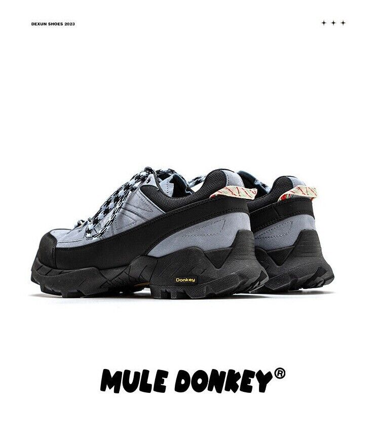 Donkey Outdoor Hiking Shoes:Casual Low-Cut Sports Trail Shoes Mountaineering