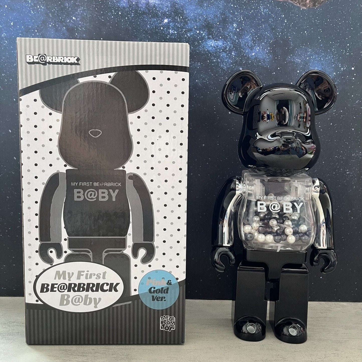 BE@RBRICK 400% Wolf X Goat Building Block Violent Bear Collectible Figure Gift