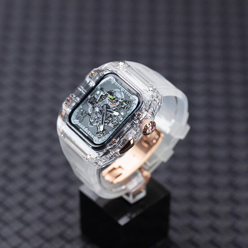 Richard Transparent Case for Apple Watch 8, Ultra-Thin Modification/Crystal Look