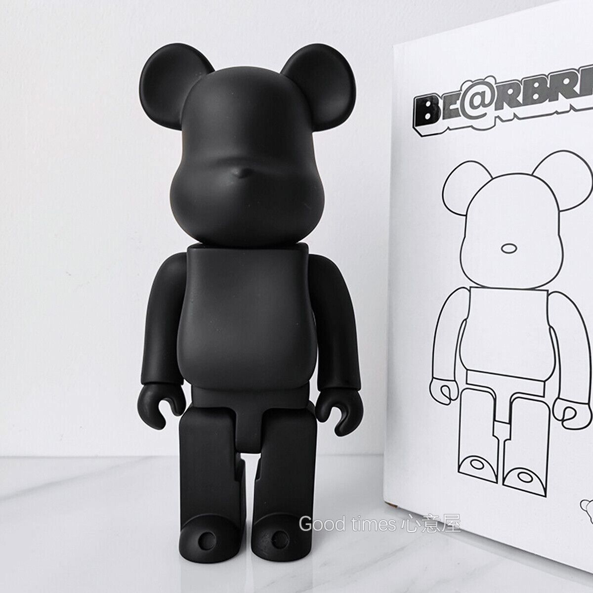 BE@RBRICK 400% SNKR Nike Air SB Plated Building Block Violent Bear Figure Gift