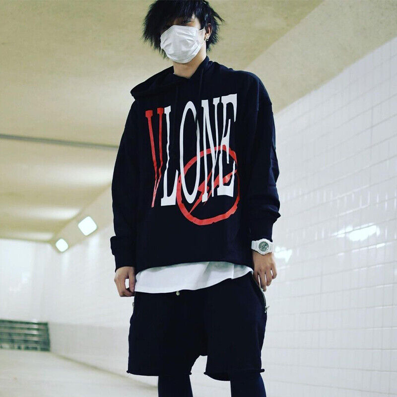 23SS VLONE x FOG Limited Edition Washed Loose Hoodie Sweatshirt Fujiwara Hiroshi