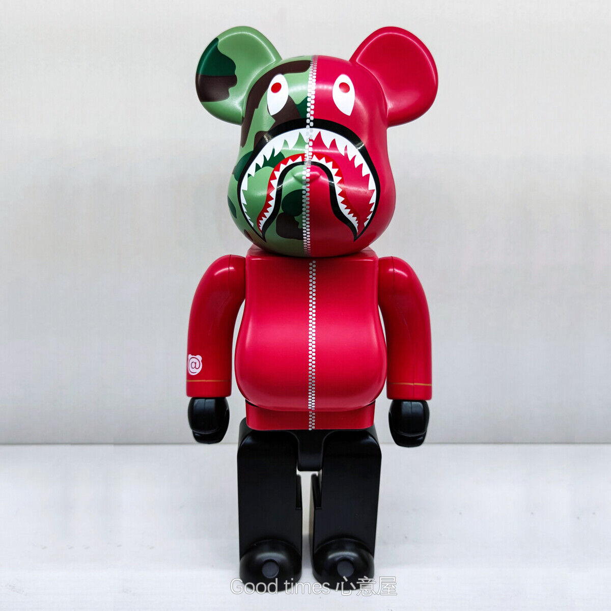 BE@RBRICK 400% KAWS Sesame Street Furry Building Block Violent Bear Figure Gift