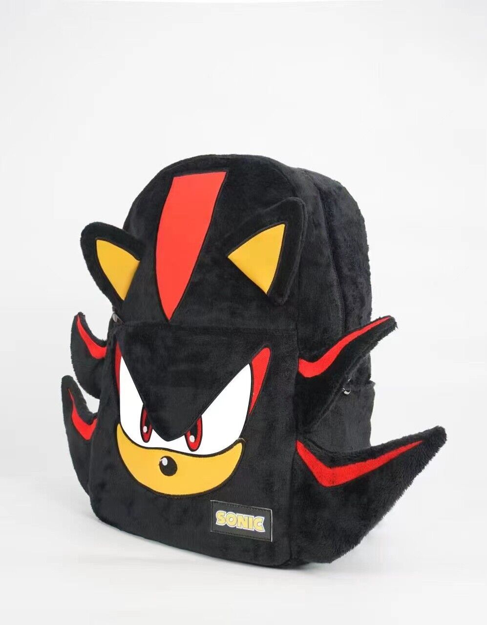 Online Love Master Original Sonic the Hedgehog Shadow Sonic Black Plush Backpack