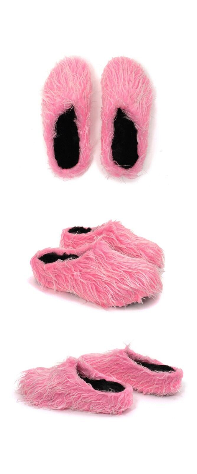 [TZ Killer] Plush Tassel Colorful Commuting Elevated Slippers Slip-On Shoes