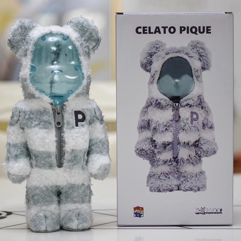 Bearbrick x NBHD x Bape 400% Collaboration Building Block Violent Bear Figurine