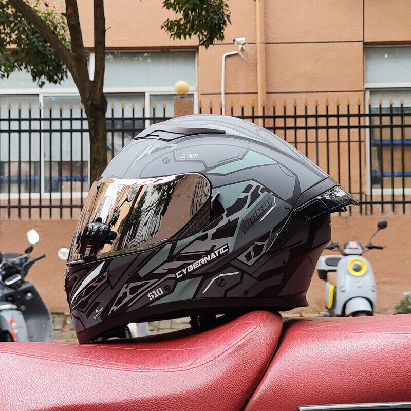 Soul-Eater/3C DOT Dual Visors Winter Bluetooth Motorcycle Full-cover Helmet