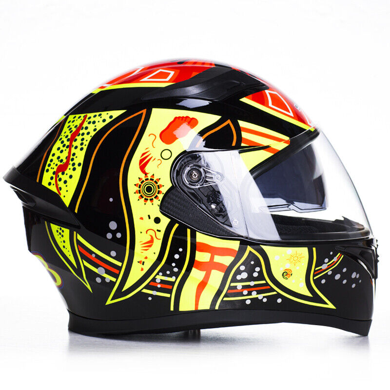 Alien / LS2 Motorcycle Premium Helmet DOT /3C Certified Full-Face Design