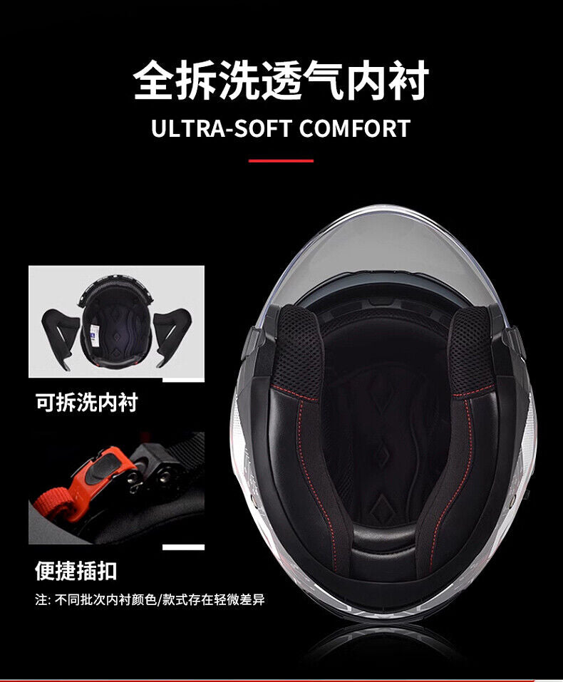 EVA EVANGELION-01 / Ryzen 3C DOT 3/4 Bluetooth / Motorcycle Helmet Dual Visors