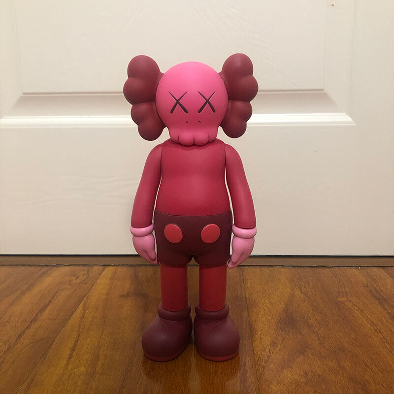 KAWS Figurine Collectible: Toy Handheld Ornament KAWS Covered Face Sesame Street