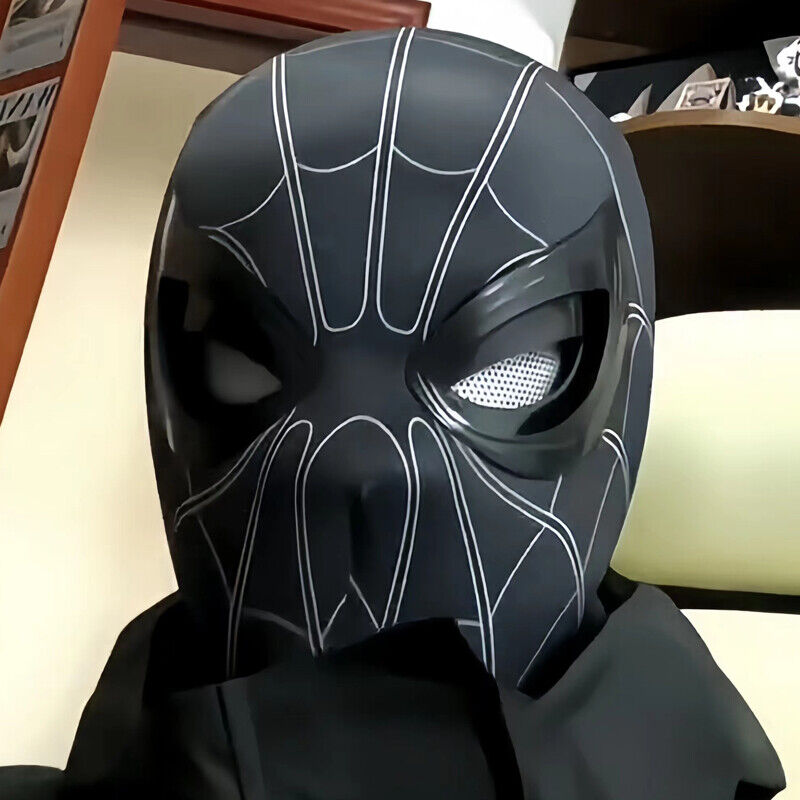 Manual/Electronic Spider-Man Headgear /Moving Eyes:Play Face Mask Gift Cosplay