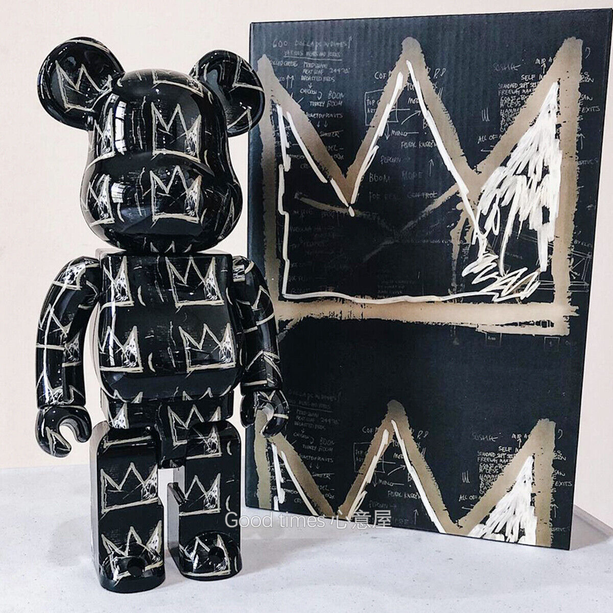 BE@RBRICK 400% Plated Building Block Violent Bear Venom Collectible Figure Gift