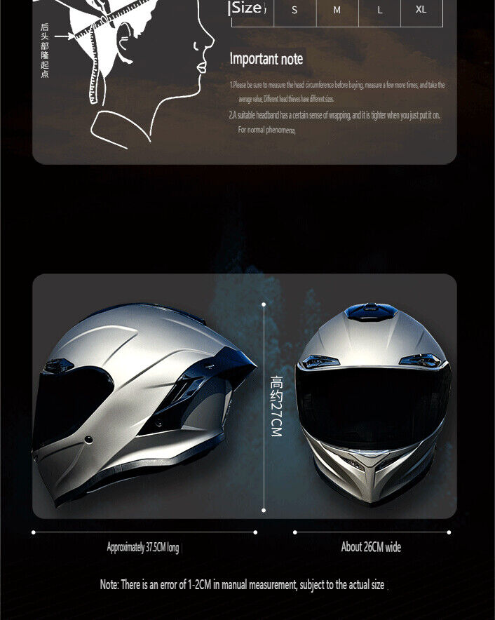 Mecha /NBTK Full-Face/Cover Retro Motorcycle Helmet /Bluetooth 3C DOT Dual Visor