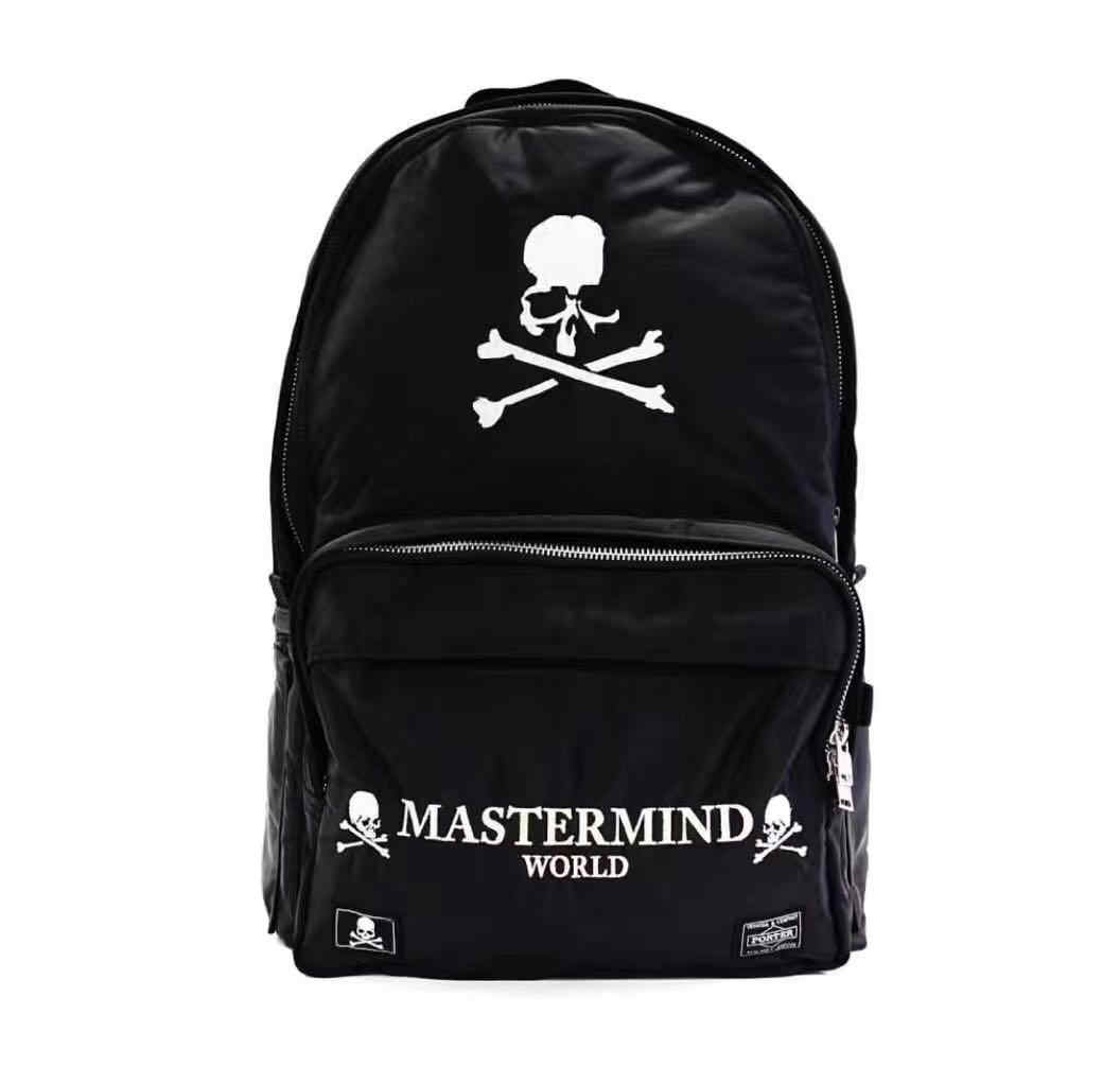 Self-made MMJ Mastermind Japan Backpack Black Soul Edition Travel Laptops Bags