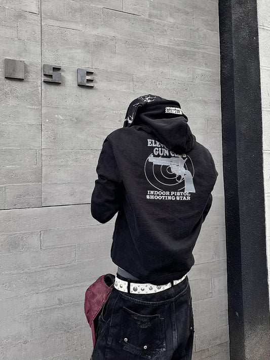 Self-made VETEMENTS 11-Inch Gun Club Zip Hoodie Jackets - Lil Uzi Vert Edition