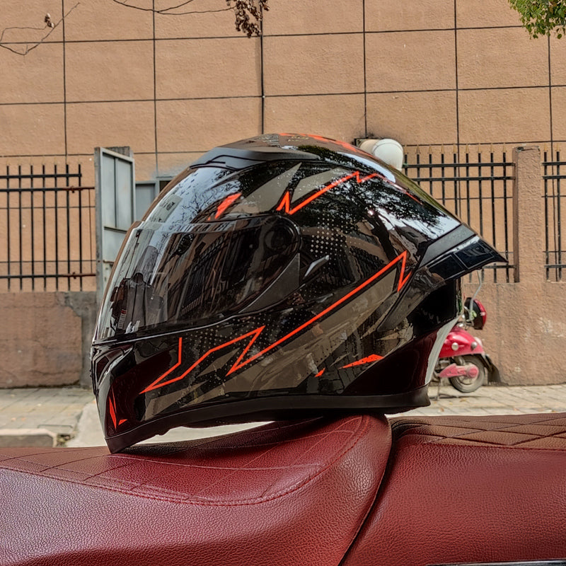 Soul-Eater/3C DOT Dual Visors Winter Bluetooth Motorcycle Full-cover Helmet