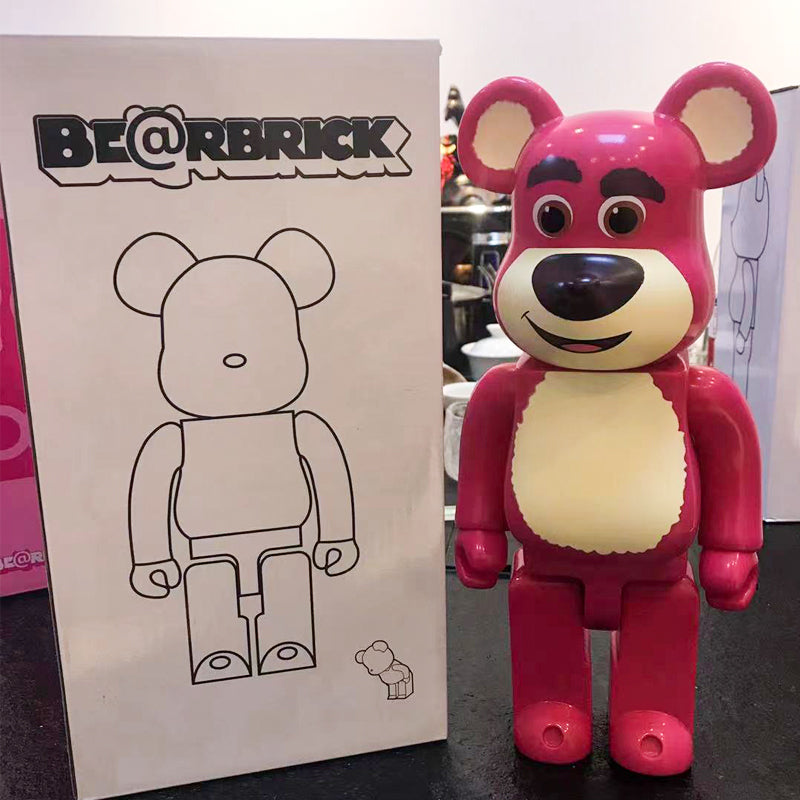 BE@RBRICK 400% Ninja Turtle Building Block Violent Bear Collectible Figure Gift