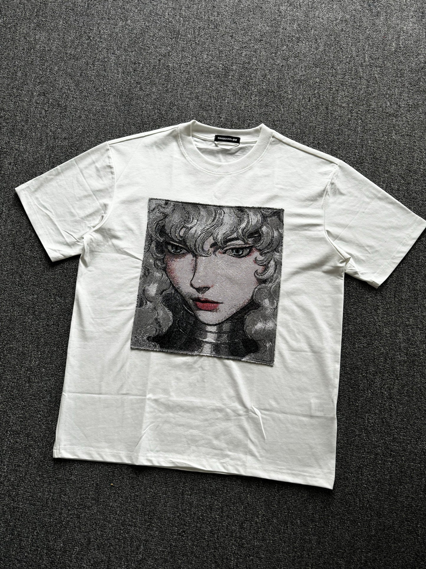 Online Remake Berserk Manga Handmade Griffith Face Streetwear T-Shirt