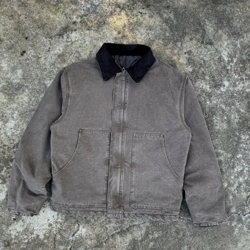 Self-made J22/J02 Carhartt Washed Detroit Jacket Vintage Cotton Coats