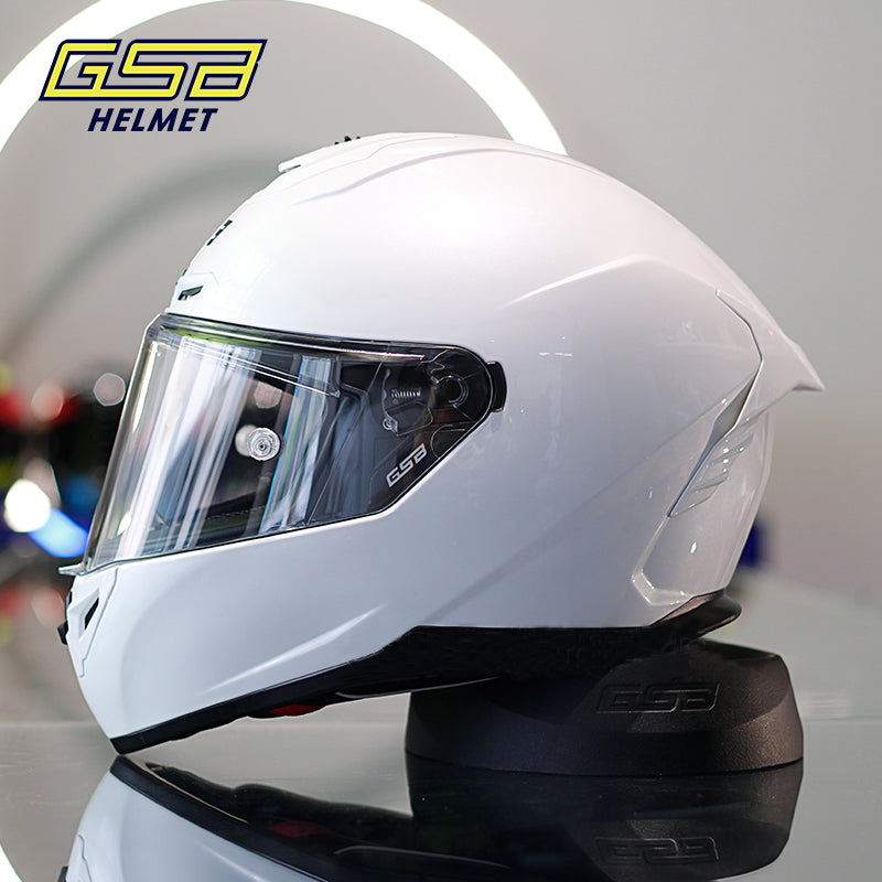 GSB361GT Motorcycle Helmet Unisex Large Spoile All-Season Full-Face Helmet 3C