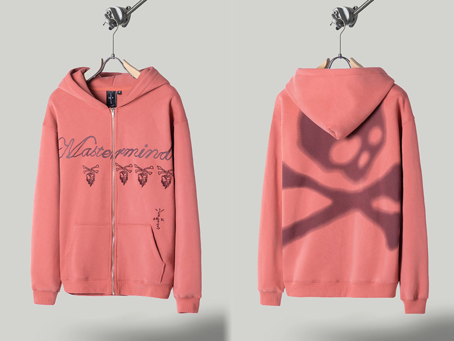 Self-Made FW20 Travis Scott x McDonald's Apple Pie High Street Foam Print Hoodie