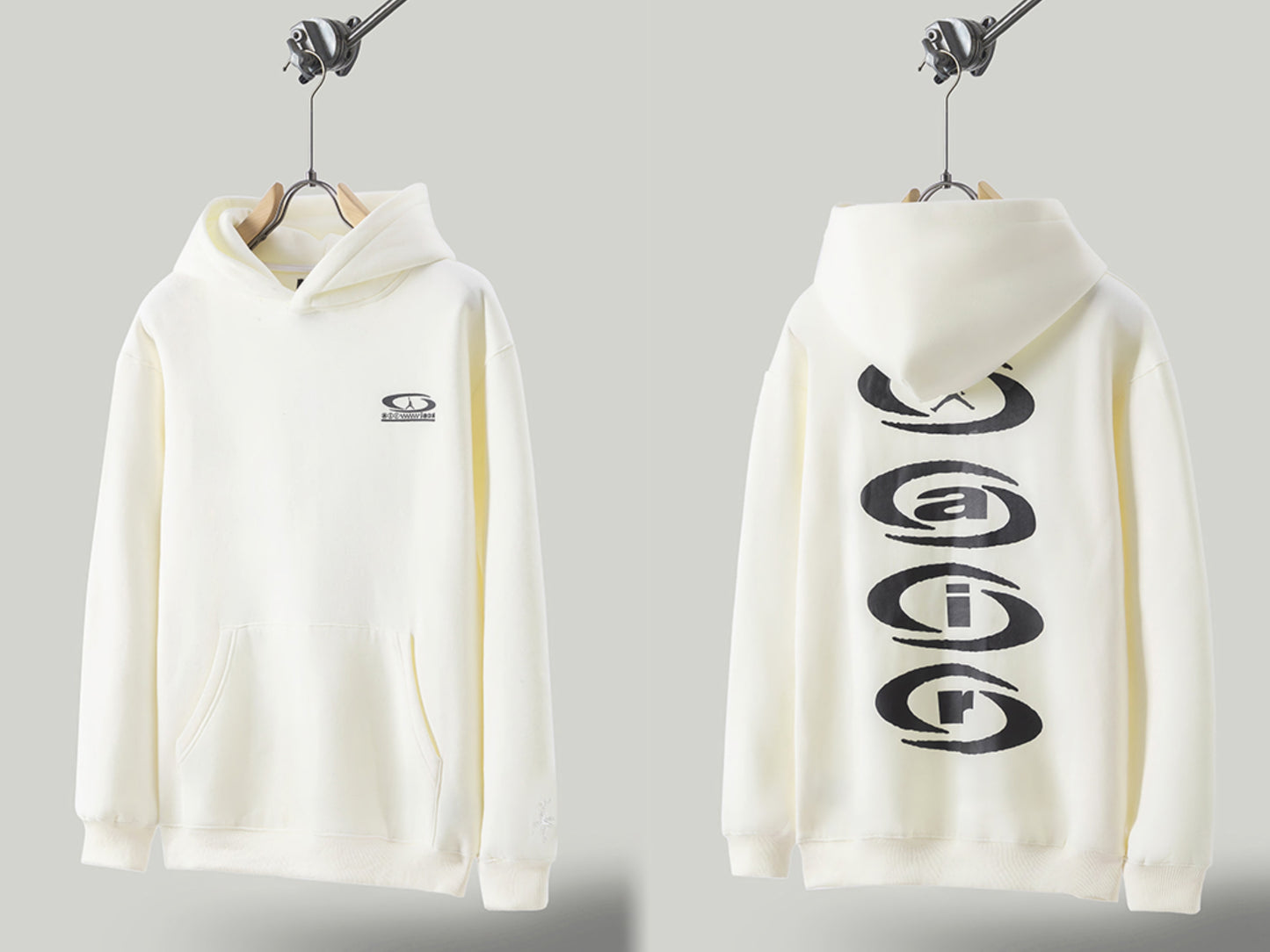 Self-Made FW20 Travis Scott x McDonald's Apple Pie High Street Foam Print Hoodie