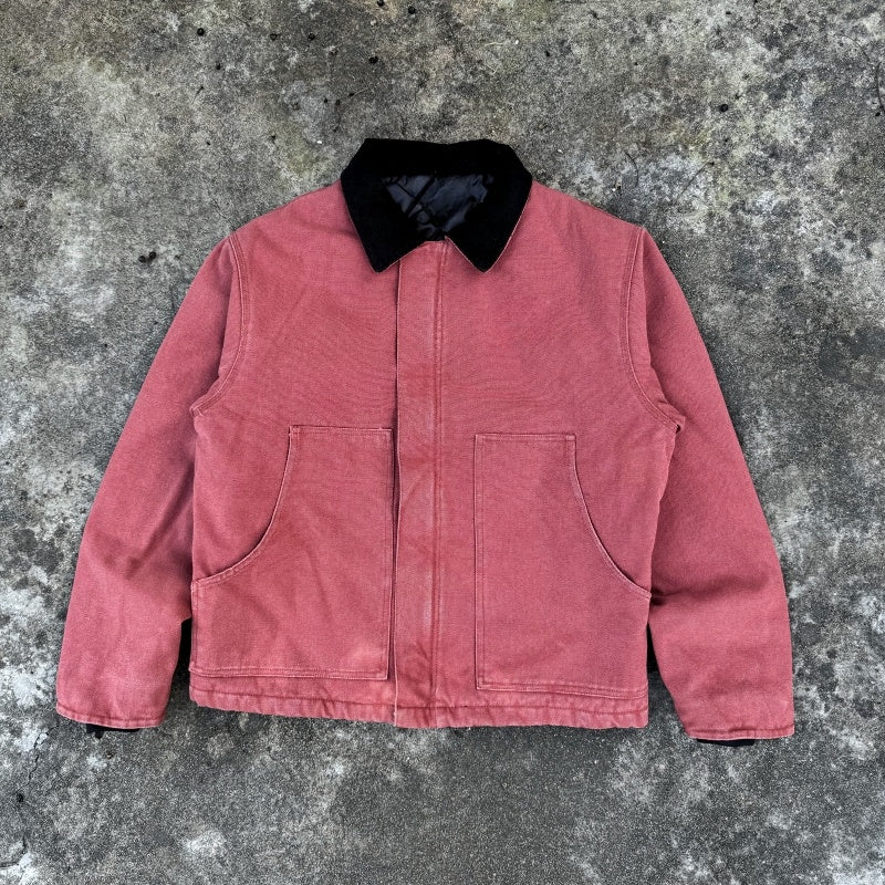 Self-made J22/J02 Carhartt Washed Detroit Jacket Vintage Cotton Coats