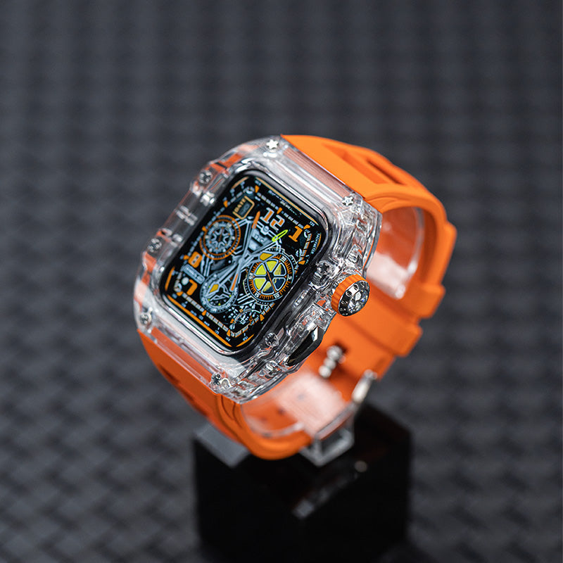 Richard Transparent Case for Apple Watch 8, Ultra-Thin Modification/Crystal Look