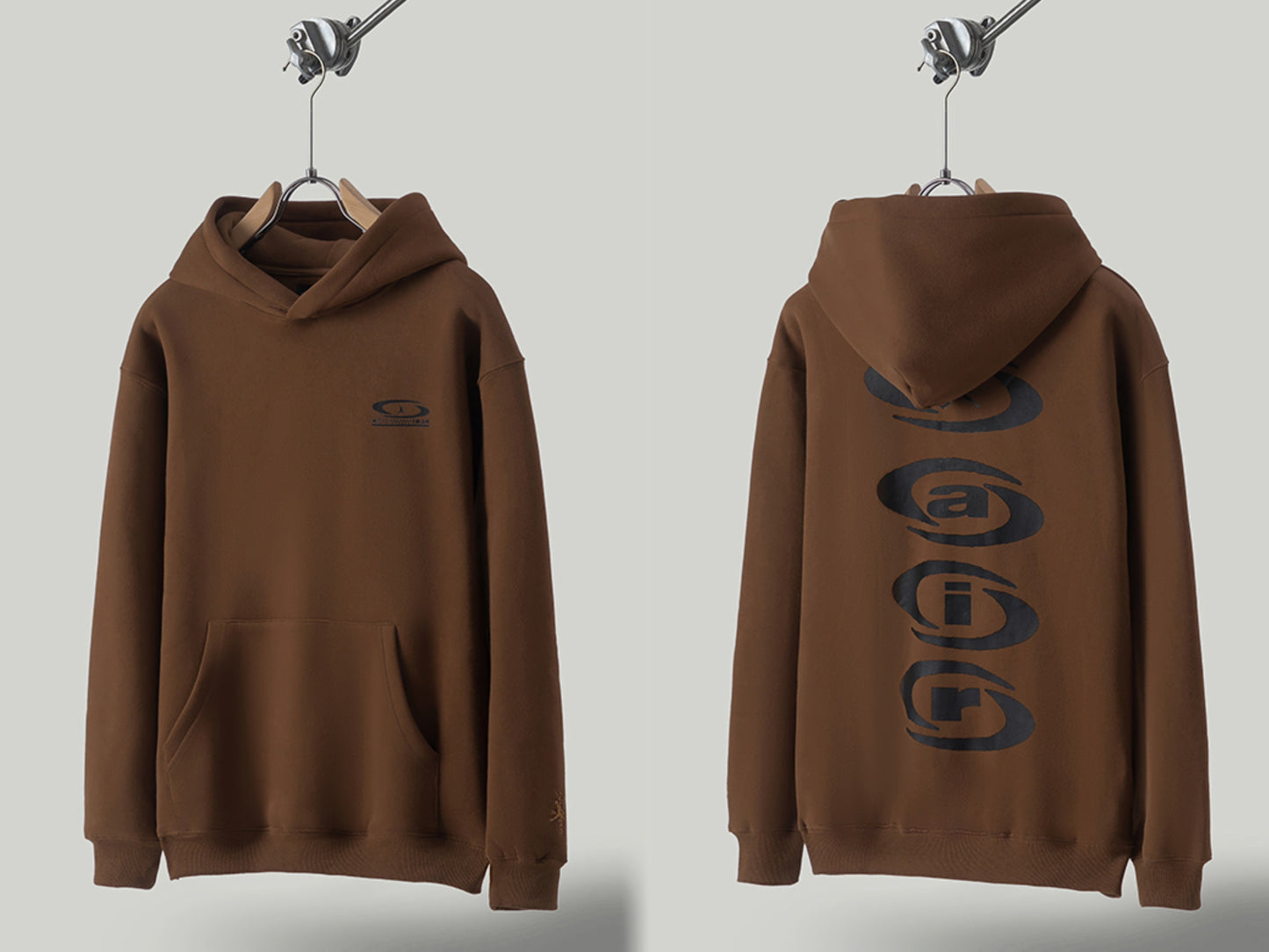 Self-Made FW20 Travis Scott x McDonald's Apple Pie High Street Foam Print Hoodie