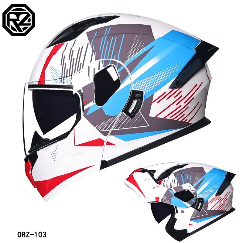 Hannya / 3C DOT Full Face Dual Visors Unisex /Bluetooth Motorcycle Helmet