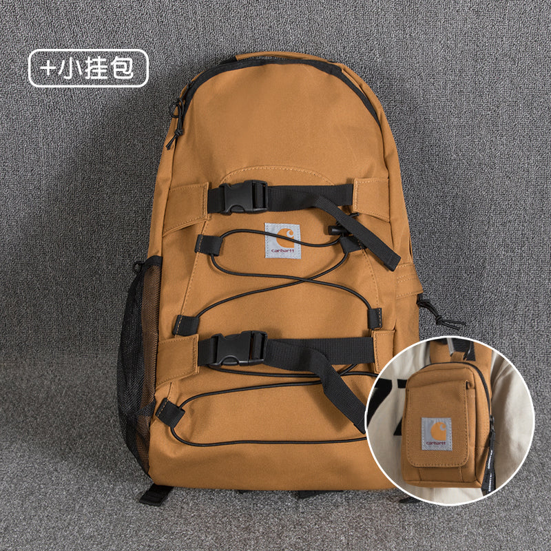 Carhartt Streetwear Backpack Canvas Casual Student School Travel Laptop Gym Bag