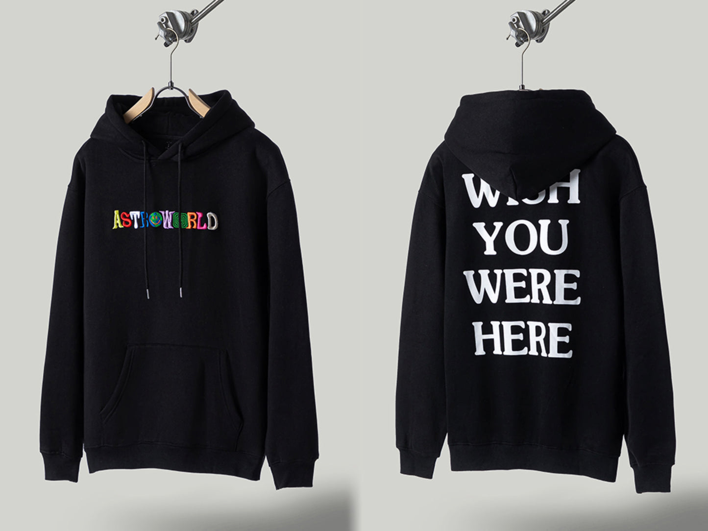 Self-Made FW20 Travis Scott x McDonald's Apple Pie High Street Foam Print Hoodie