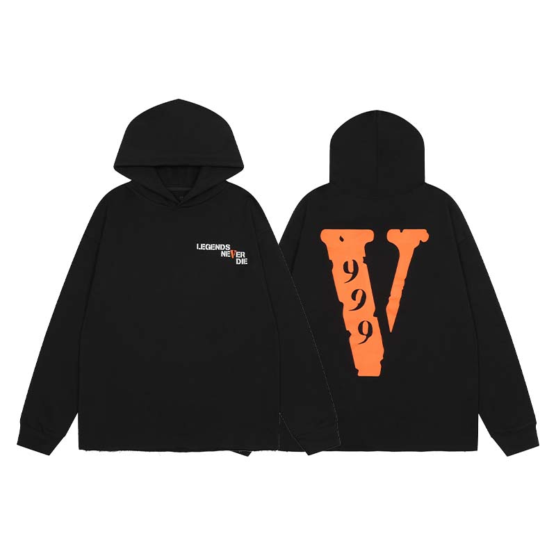 23SS VLONE x FOG Limited Edition Washed Loose Hoodie Sweatshirt Fujiwara Hiroshi