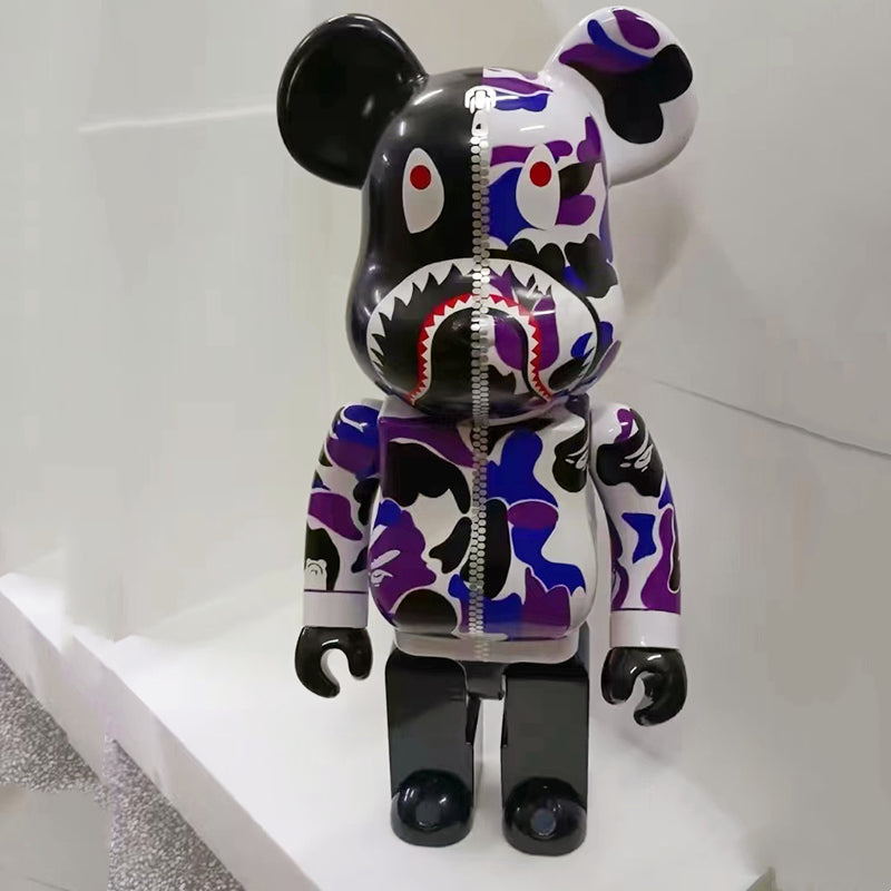 Bearbrick 1000% Building Block Violent Bear Collectible Home Decor Toy Figure 70CM High