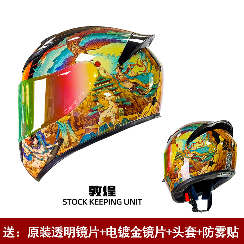 Joker / 3C DOT Full Face Dual Visors Unisex /Bluetooth Motorcycle Helmet